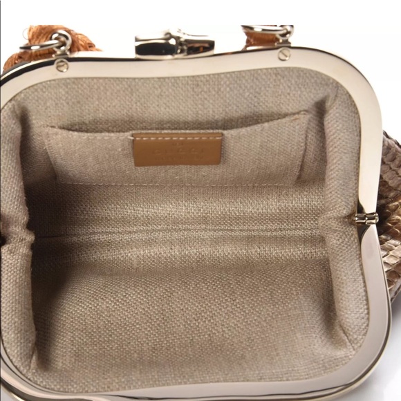 Gucci python clutch - Picture 3 of 8